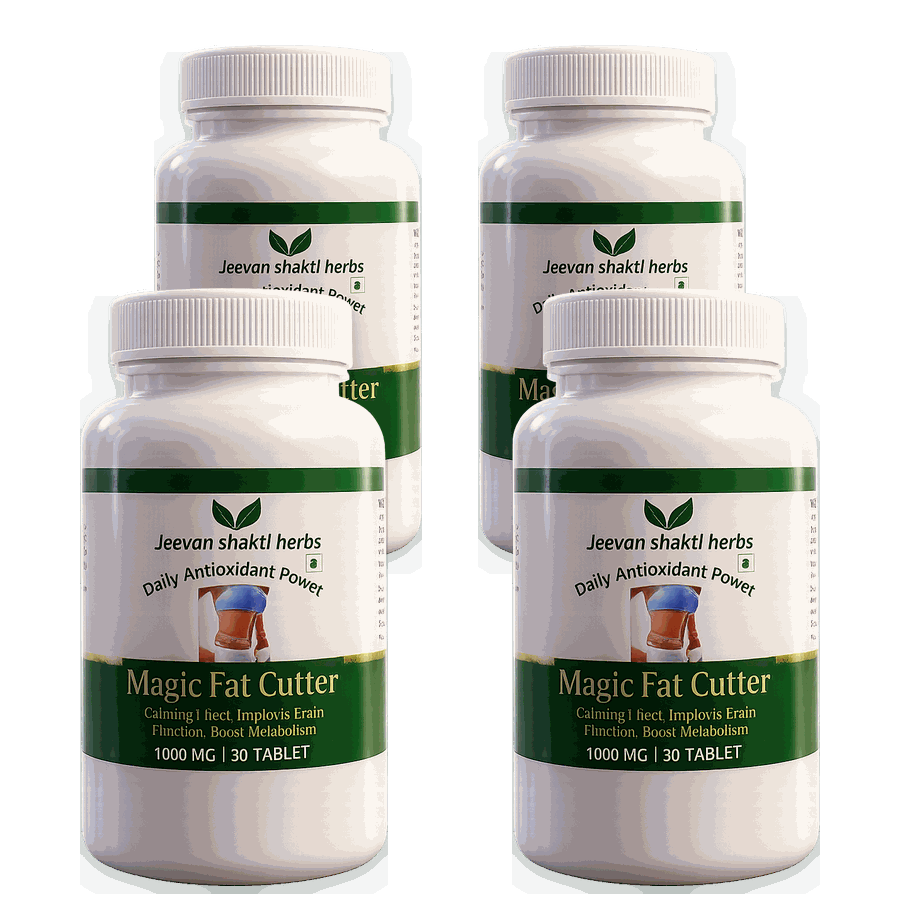 Four bottles of Magic Fat Cutter — buy three, get one free